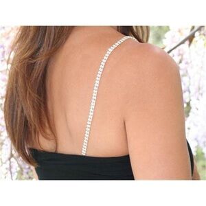 Detachable rhinestone straps